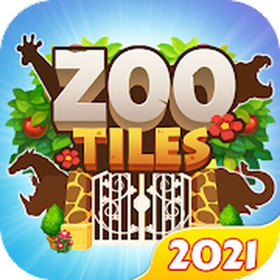 Скачать взломанную Zoo Tile - 3 Tiles & Zoo Games [Бесплатные покупки] MOD apk на Андроид