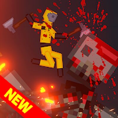 Скачать взломанную People Stickman Playground : Ragdoll Zombie Stick [Бесплатные покупки] MOD apk на Андроид