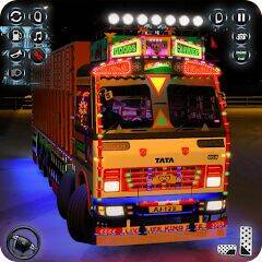 Скачать взломанную Indian Truck Offroad Cargo Sim [Много денег] MOD apk на Андроид