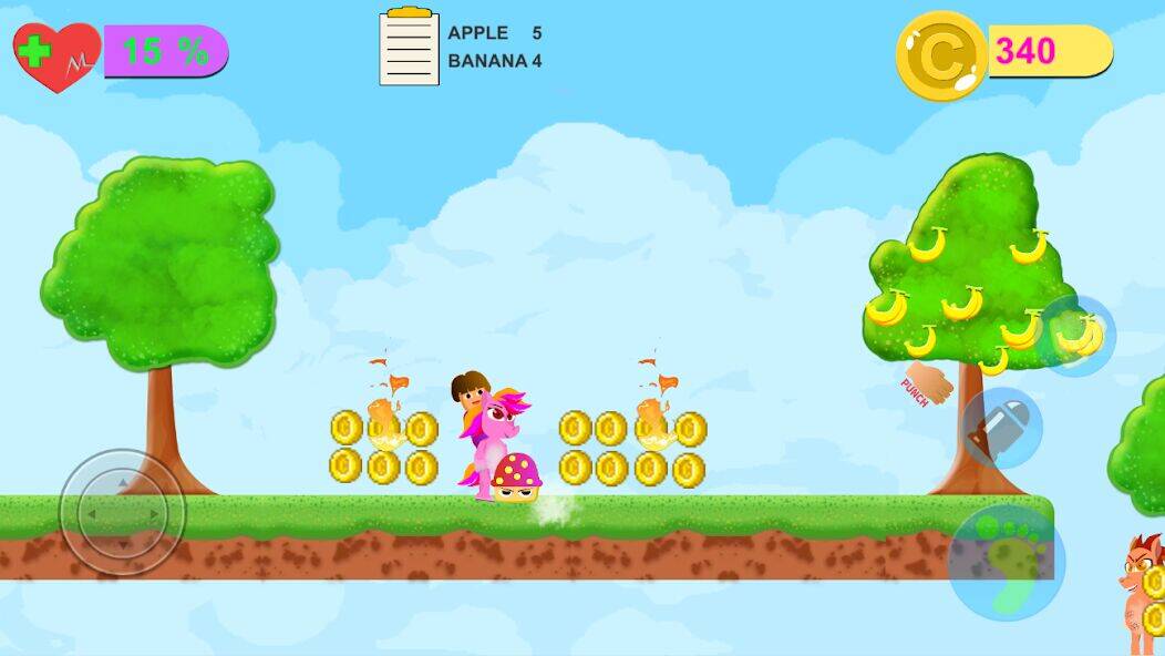 Скачать взломанную Dora Riding Pony Escape Jungle [Много денег] MOD apk на Андроид