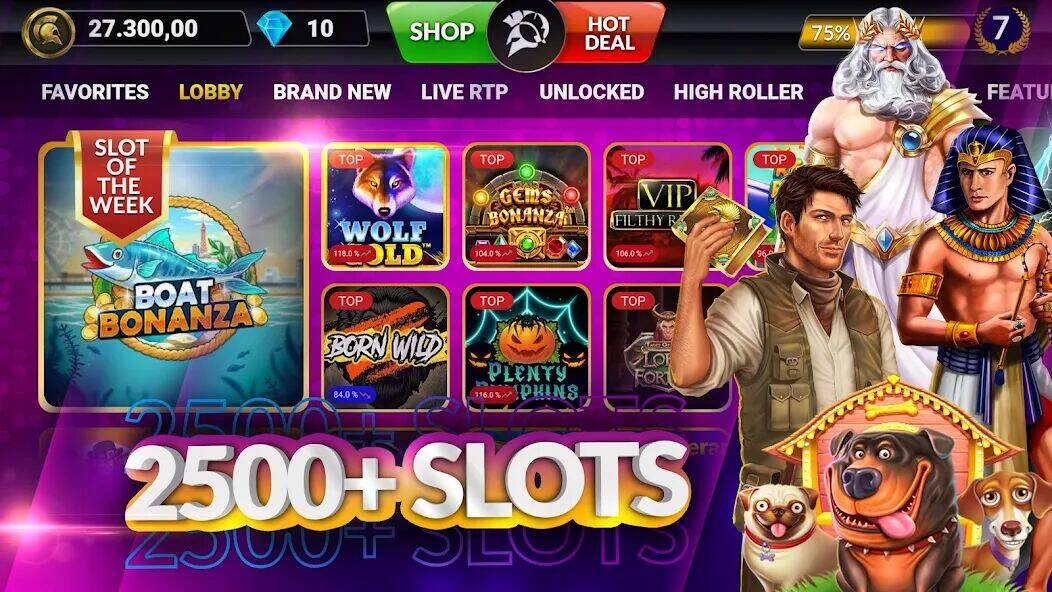 Скачать взломанную SpinArena Online Casino Slots [Много монет] MOD apk на Андроид