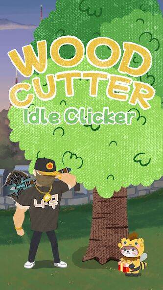 Скачать взломанную Woodcutter: Idle Clicker [Много денег] MOD apk на Андроид