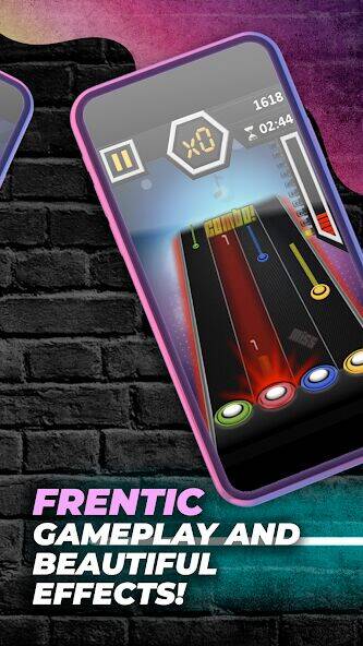 Скачать взломанную EDM - Guitar Hero: Music Game [Бесплатные покупки] MOD apk на Андроид