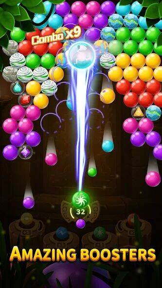 Скачать взломанную Bubble Shooter - Pop Adventure [Мод меню] MOD apk на Андроид