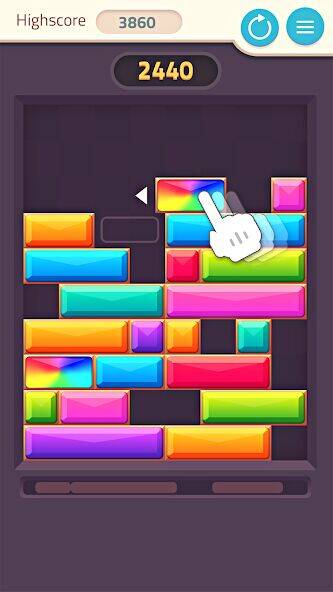 Скачать взломанную Polyblock - Block Puzzle Games [Много денег] MOD apk на Андроид