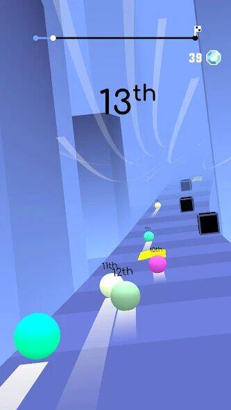 Скачать взломанную Игра "Гонка мячей-3D [Мод меню] MOD apk на Андроид