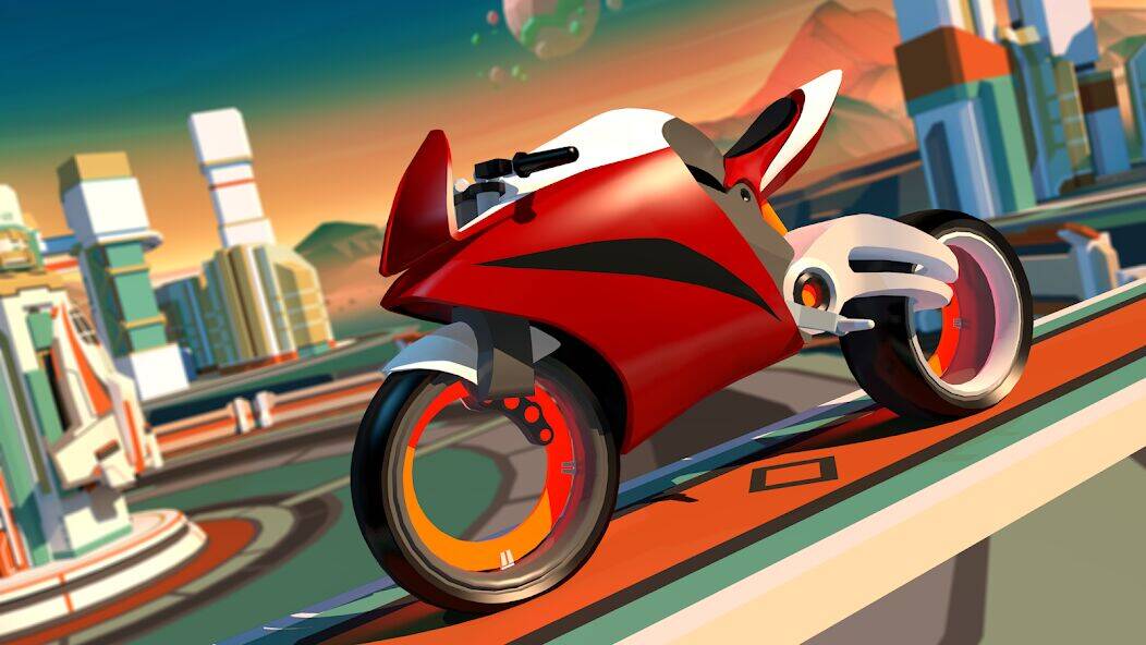 Скачать взломанную Gravity Rider: райдер мото [Бесплатные покупки] MOD apk на Андроид