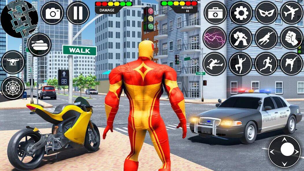 Скачать взломанную Rope Hero: Spider Hero Games [Бесплатные покупки] MOD apk на Андроид