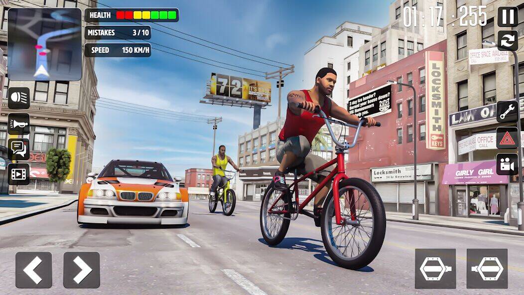 Скачать взломанную Offroad BMX Rider: Цикл игры [Много монет] MOD apk на Андроид
