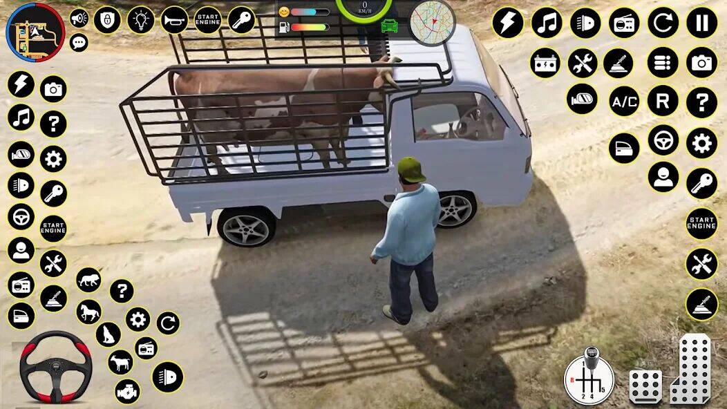 Скачать взломанную Animal Transport: Truck Games [Мод меню] MOD apk на Андроид