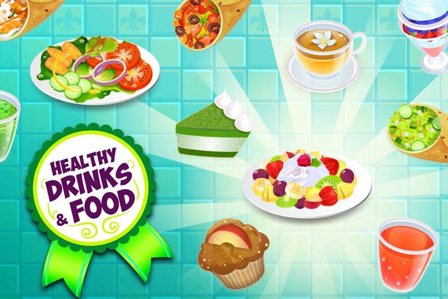 Скачать взломанную My Salad Bar: Veggie Food Game [Много монет] MOD apk на Андроид