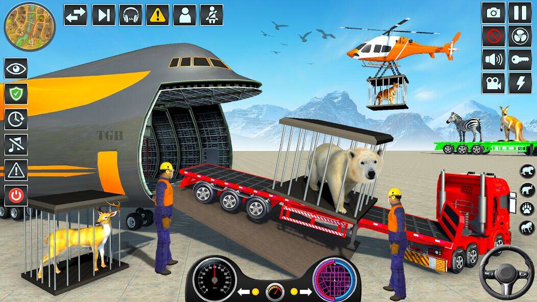 Скачать взломанную Animal Transport Driving Games [Мод меню] MOD apk на Андроид