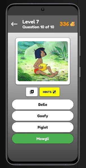 Скачать взломанную Guess Cartoon Character Quiz [Бесплатные покупки] MOD apk на Андроид