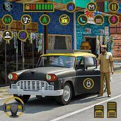 Скачать взломанную Indian Taxi Simulator car Game [Бесплатные покупки] MOD apk на Андроид
