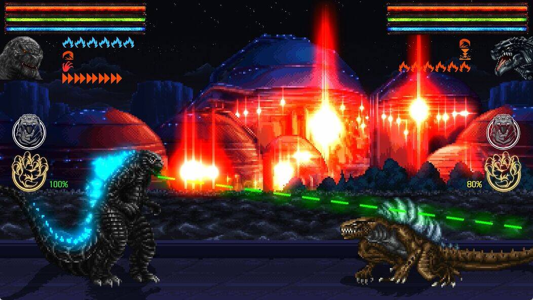 Скачать взломанную Godzilla: Omniverse [Мод меню] MOD apk на Андроид