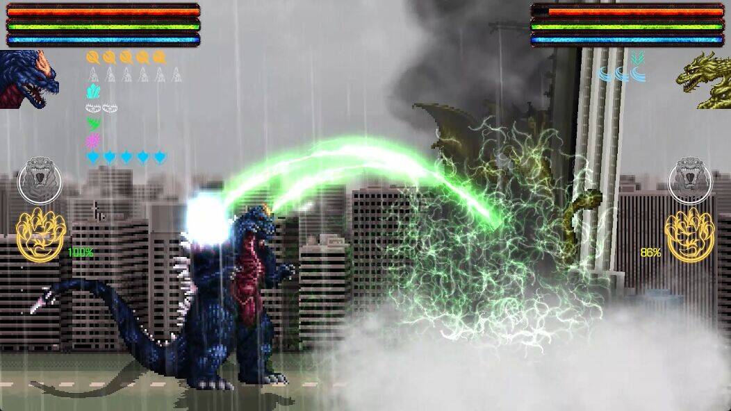Скачать взломанную Godzilla: Omniverse [Мод меню] MOD apk на Андроид