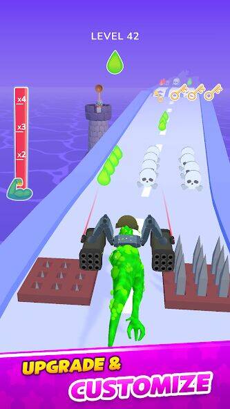 Скачать взломанную Dino Evolution Run 3D [Мод меню] MOD apk на Андроид