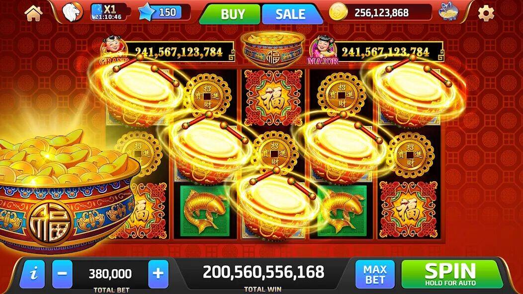 Скачать взломанную Royal Jackpot Casino Machines [Много монет] MOD apk на Андроид