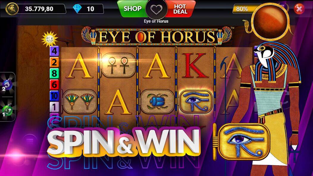 Скачать взломанную SpinArena Online Casino Slots [Много монет] MOD apk на Андроид