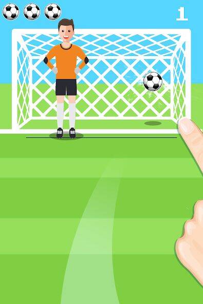 Скачать взломанную Penalty Shootout Game Offline [Мод меню] MOD apk на Андроид
