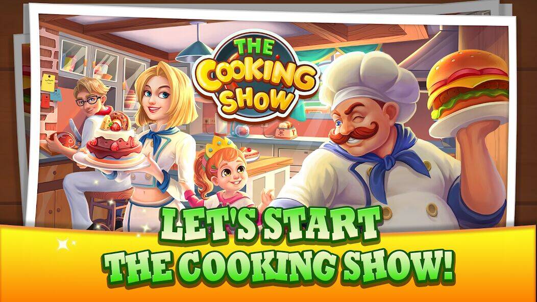 Скачать взломанную The Cooking Show [Бесплатные покупки] MOD apk на Андроид