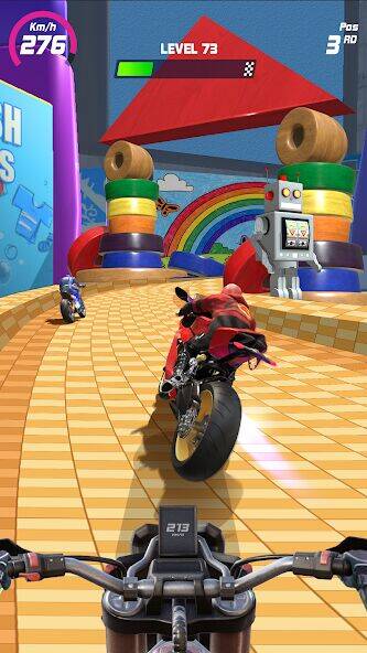 Скачать взломанную Bike Game 3D: Racing Game [Много монет] MOD apk на Андроид