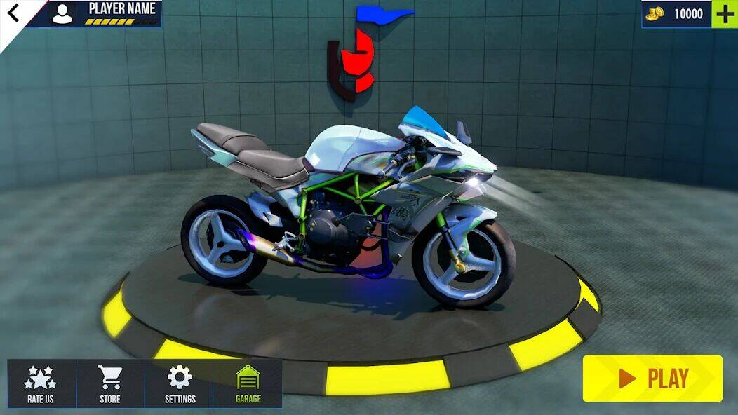 Скачать взломанную Велосипедные гонки 3D-гонка [Много денег] MOD apk на Андроид
