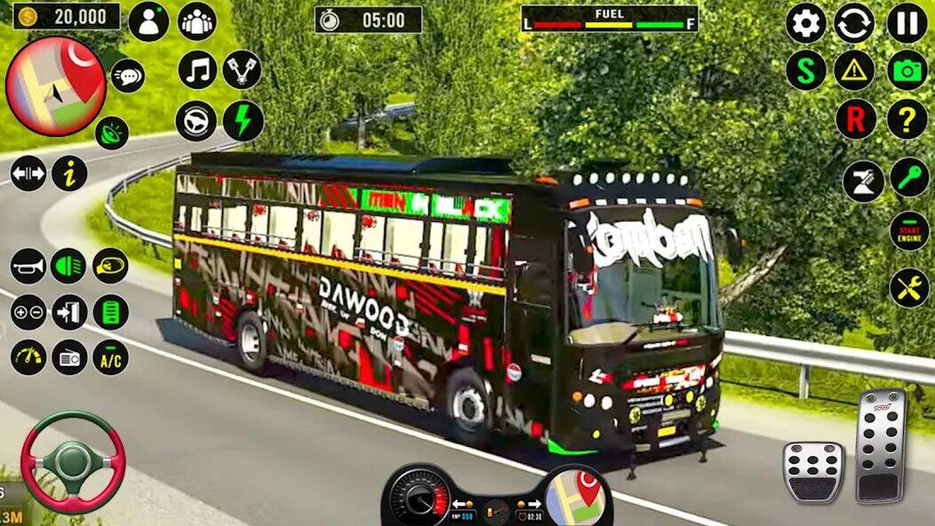 Скачать взломанную США умный автобус игры 3d [Много денег] MOD apk на Андроид