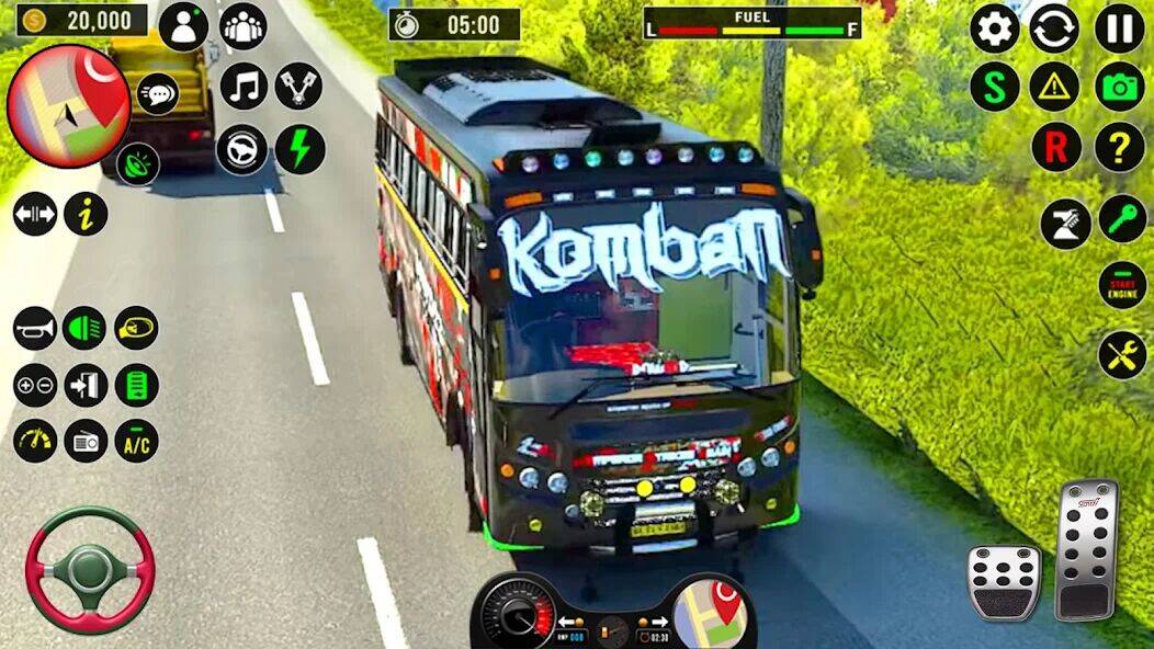 Скачать взломанную США умный автобус игры 3d [Много денег] MOD apk на Андроид