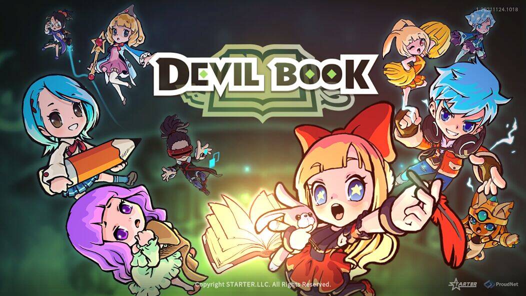 Скачать взломанную Devil Book: Hand-Drawn MMO [Много денег] MOD apk на Андроид