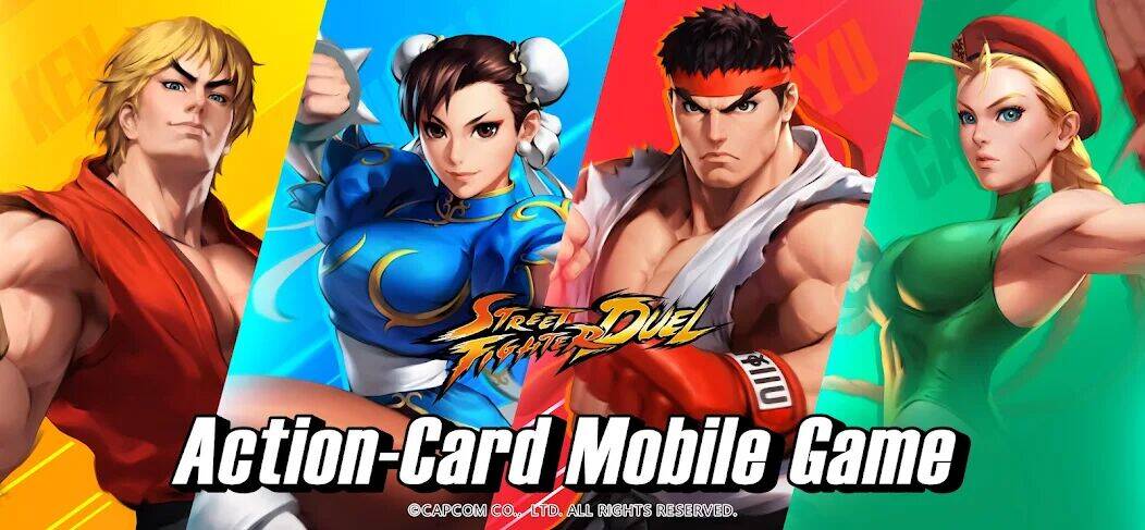 Скачать взломанную Street Fighter: Duel [Много монет] MOD apk на Андроид