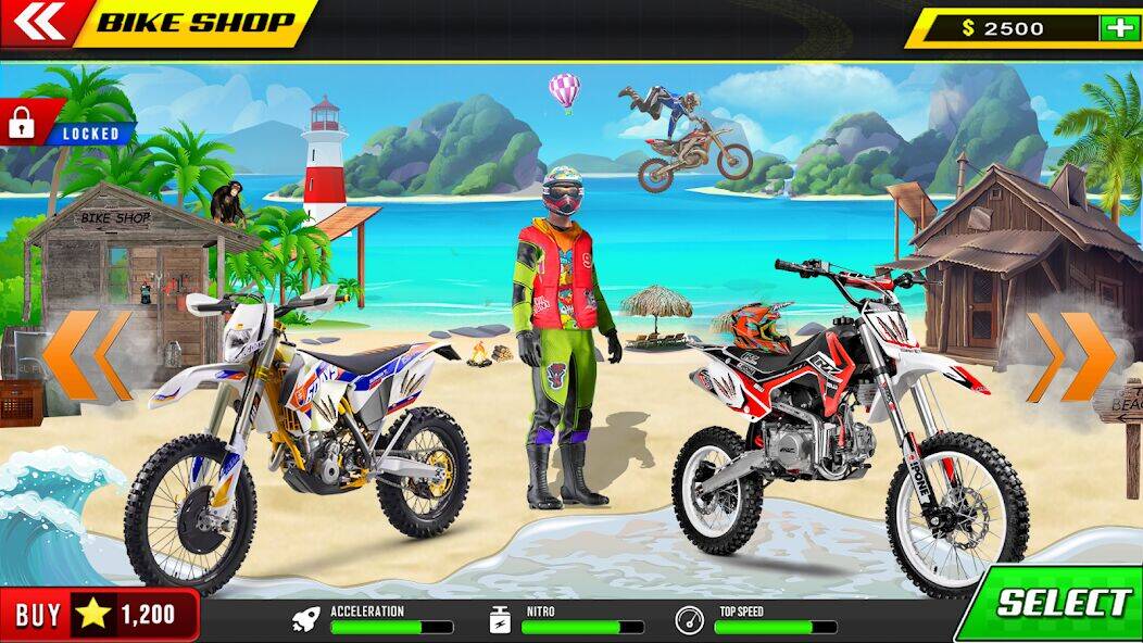 Скачать взломанную Dirt Bike Racing 3D:Bike Games [Бесплатные покупки] MOD apk на Андроид