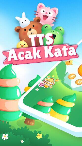 Скачать взломанную Acak Kata - Teka Teki Silang [Мод меню] MOD apk на Андроид