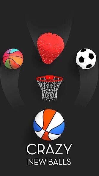 Скачать взломанную Dunk Stroke - 3D-баскетбольная [Много монет] MOD apk на Андроид